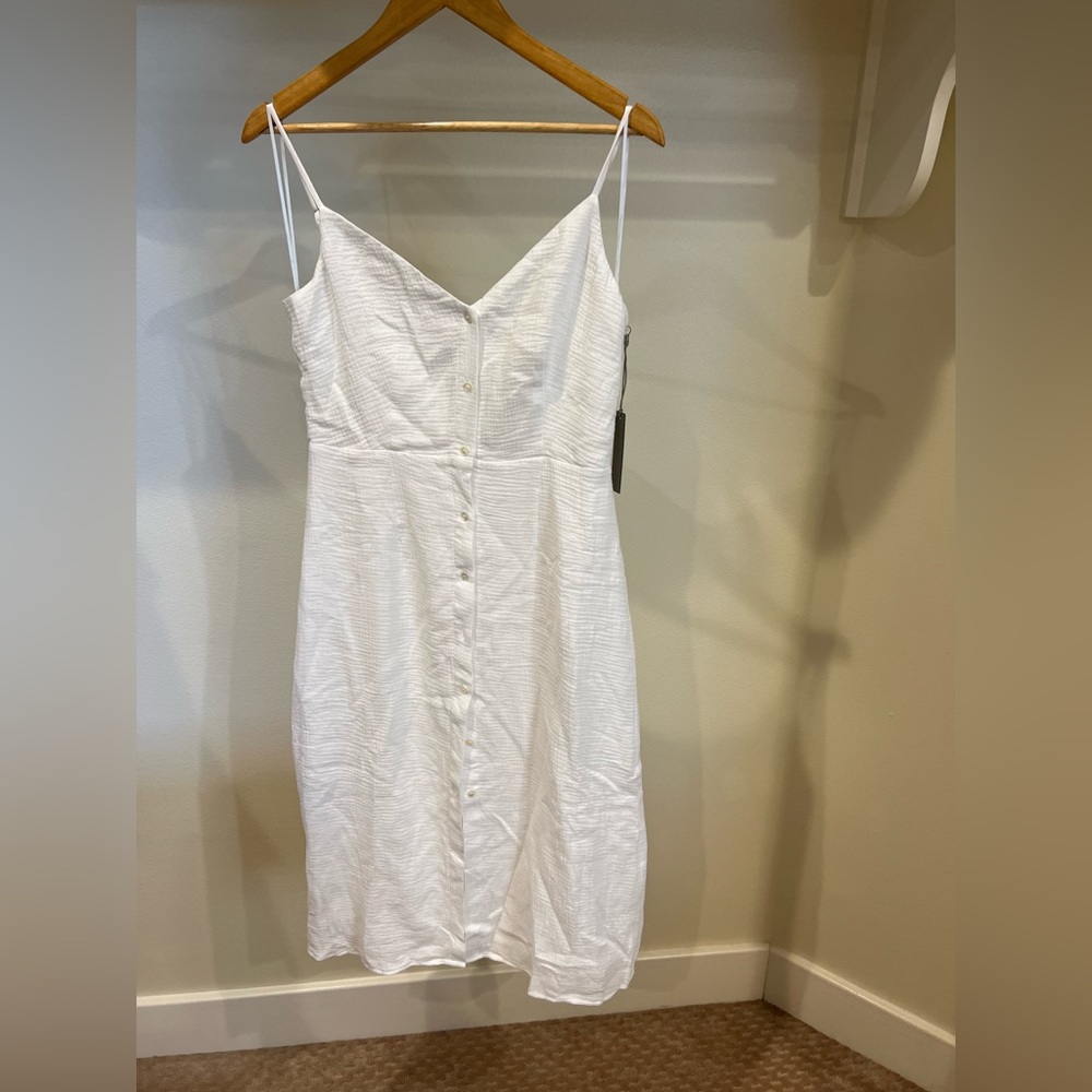 NWT, Tart Collections, white midi dress
